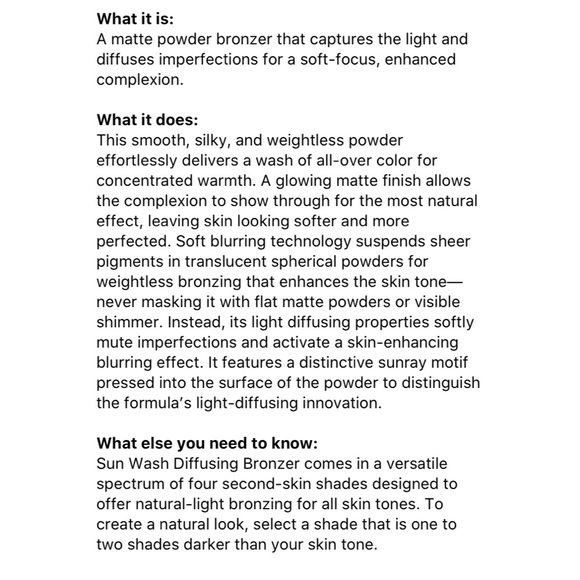 NWT NARS Light Diffusing Bronzer - Picture 7 of 8